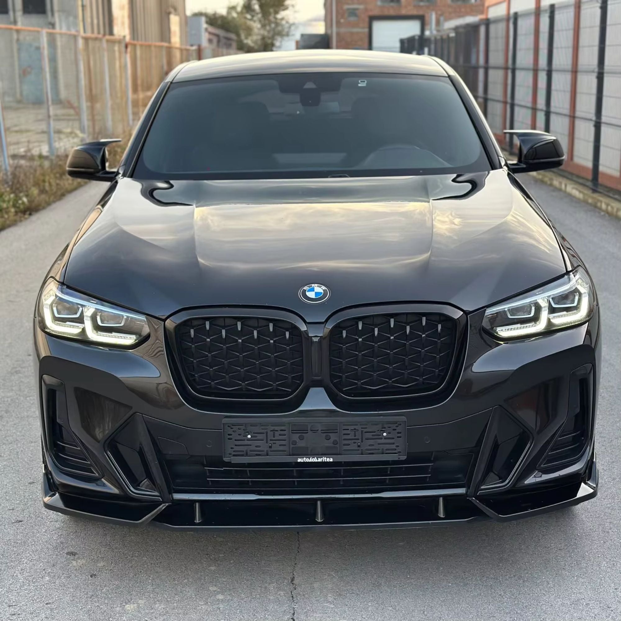 BMW X3 G01 / X4 G02 LCI Gloss Black Front Lip Splitter (2021+)