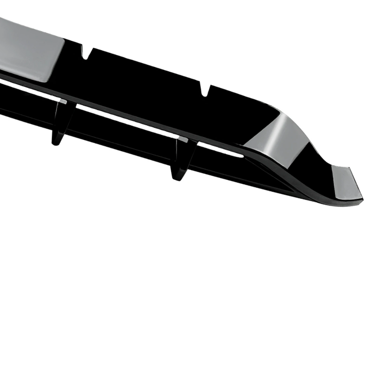 Mercedes GLC X253/C253 Facelift Gloss Black Front Lip Splitter (2020-2022)