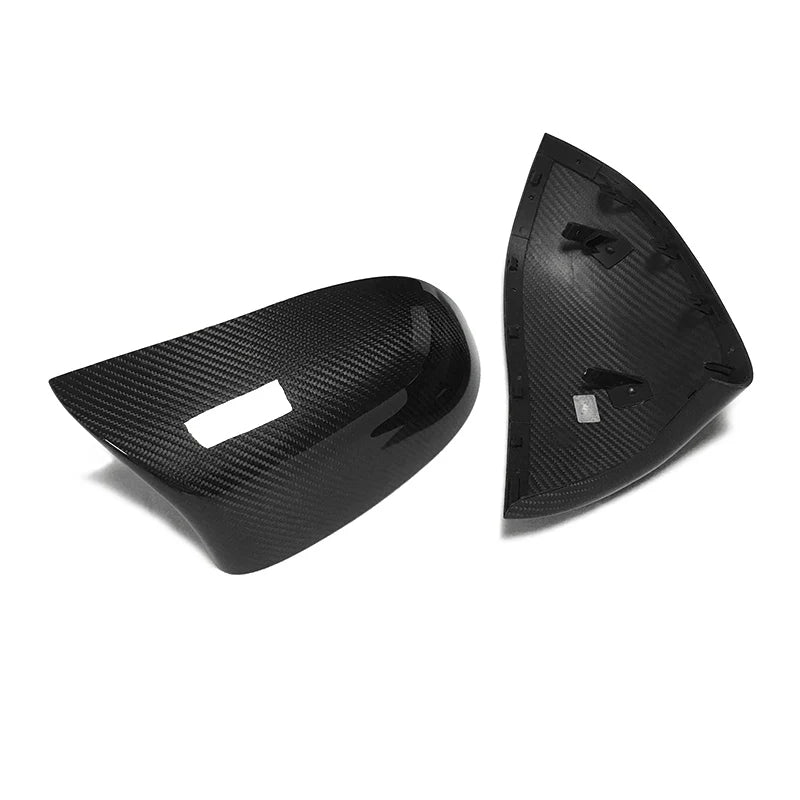 BMW X5M X6M F85 F86 Pre-Preg Dry Carbon Fibre Wing Mirror Covers By OPTIC (2014-2019)