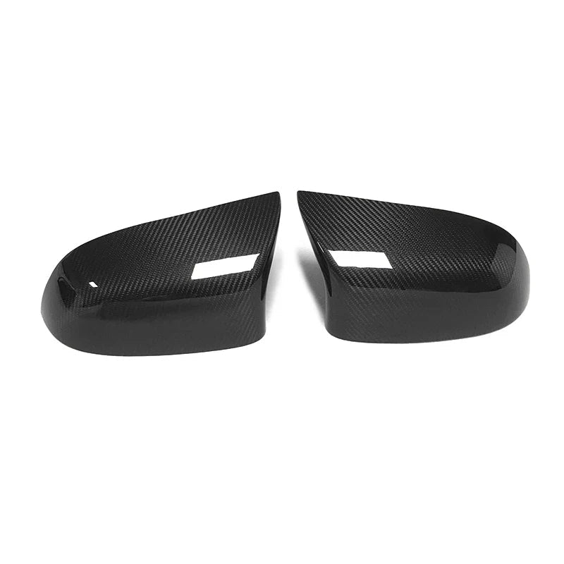 BMW X5M X6M F85 F86 Pre-Preg Dry Carbon Fibre Wing Mirror Covers By OPTIC (2014-2019)