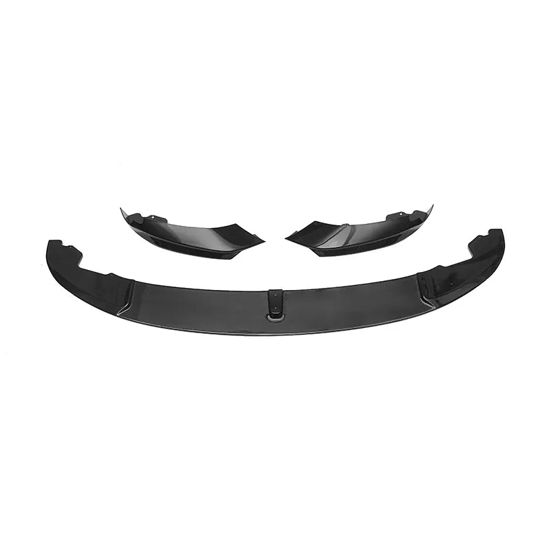 BMW 4 Series F32 F33 F36 M Sport Gloss Black MP Style Front Lip Splitter (2014-2019)