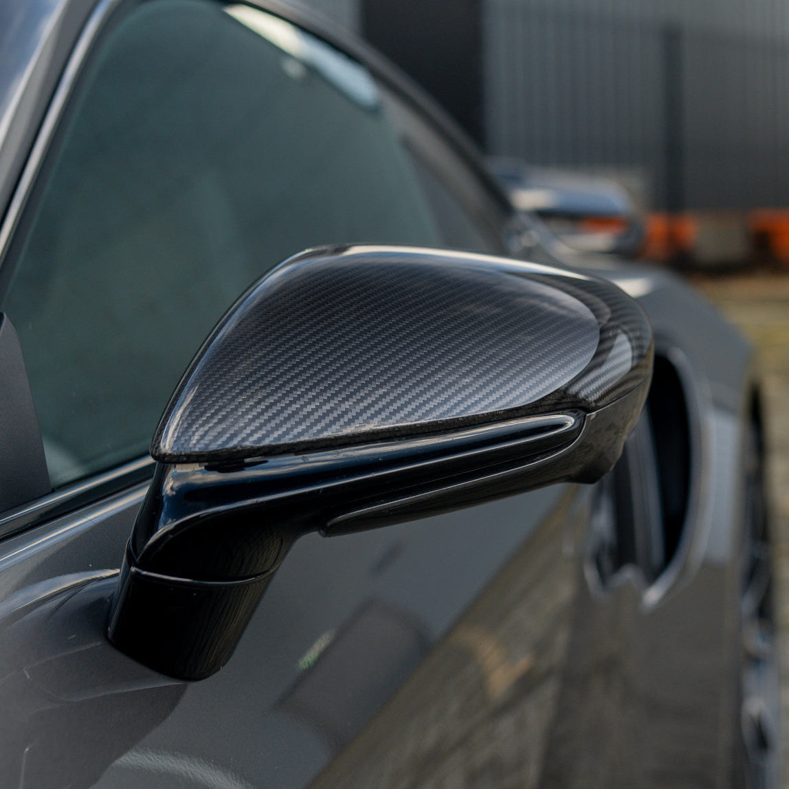 Porsche 911 992 Pre-Preg Dry Carbon Fibre Mirror Covers (2019+)