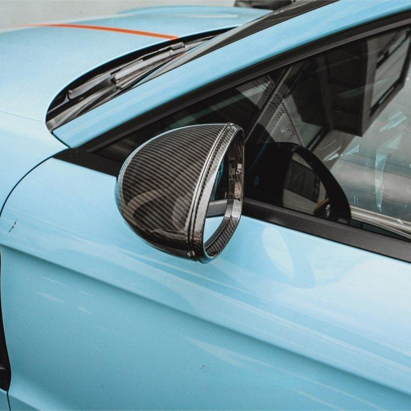 Porsche Panamera 971 Pre-Preg Dry Carbon Fibre Mirror Covers (2017-2021) By OPTIC