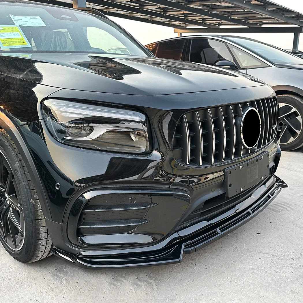 Mercedes GLA X247 Gloss Black Front Lip Splitter (2020-2023)