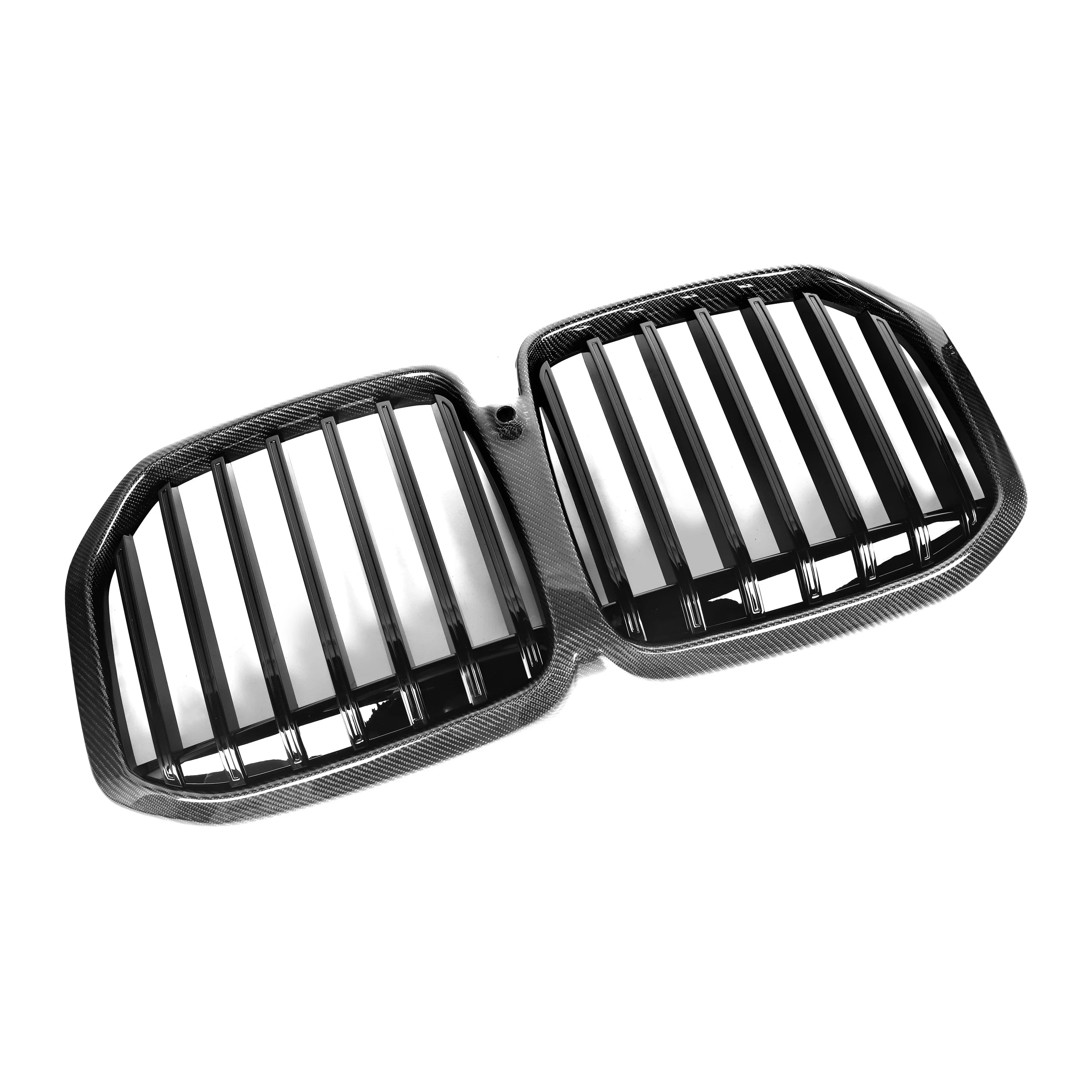 BMW X7 G07 Carbon Fibre Single Slat Front Grills (2019-2022)