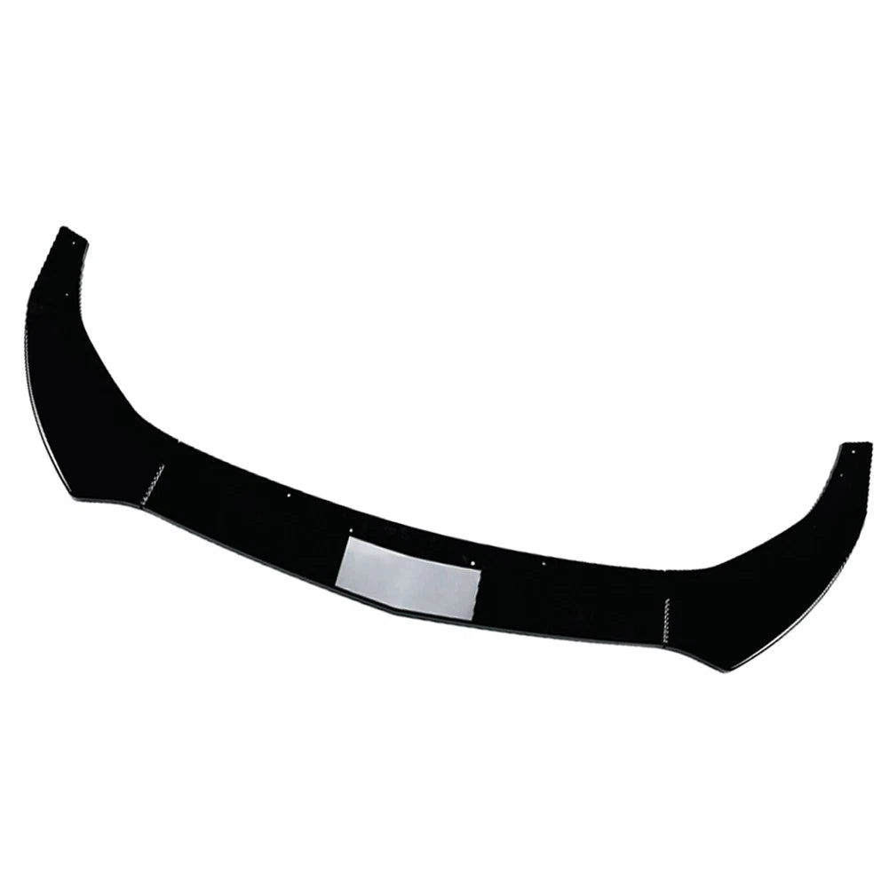 Mercedes A-Class W176 Facelift AMG Style Gloss Black Front Lip Splitter (2016-2018)