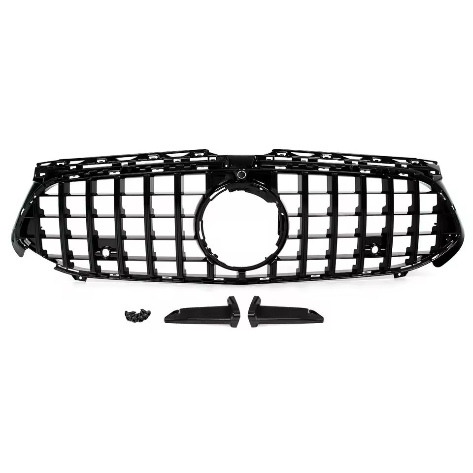 Mercedes A-Class W177 Gloss Black Panamericana GT Style Grill (2023-2024)
