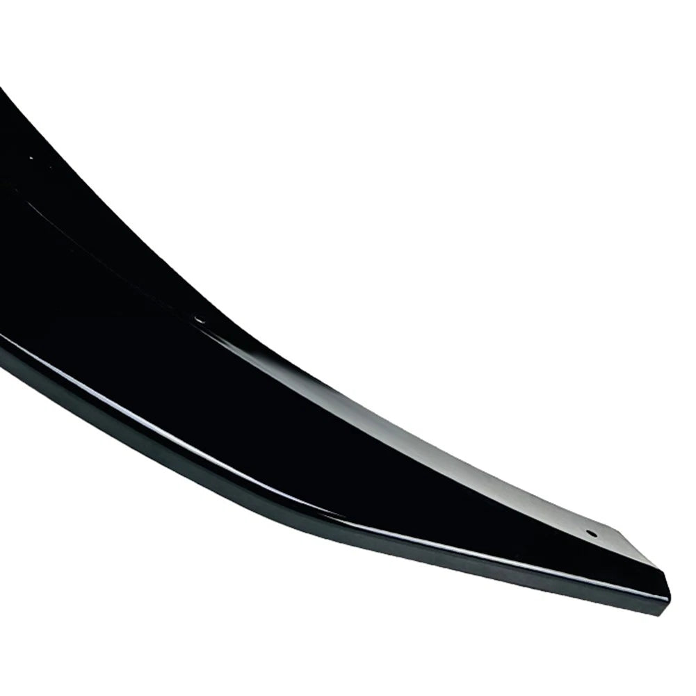 Mercedes A-Class W176 Facelift AMG Style Gloss Black Front Lip Splitter (2016-2018)