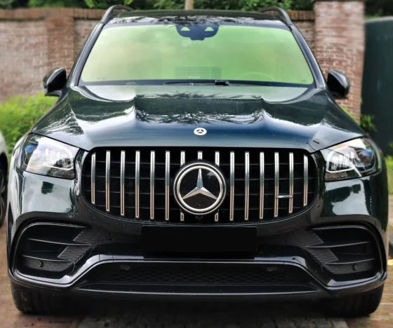 Mercedes GLS X167 Gloss Black Panamericana GT Style Grill (2019-2023)