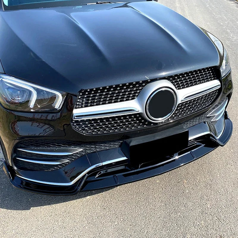 Mercedes GLE W167/C167 Coupe Gloss Black Front Splitter (2019-2023)