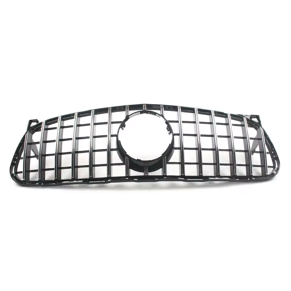 Mercedes GLA X156 Gloss Black Panamericana GT Style Grill (2014-2017)