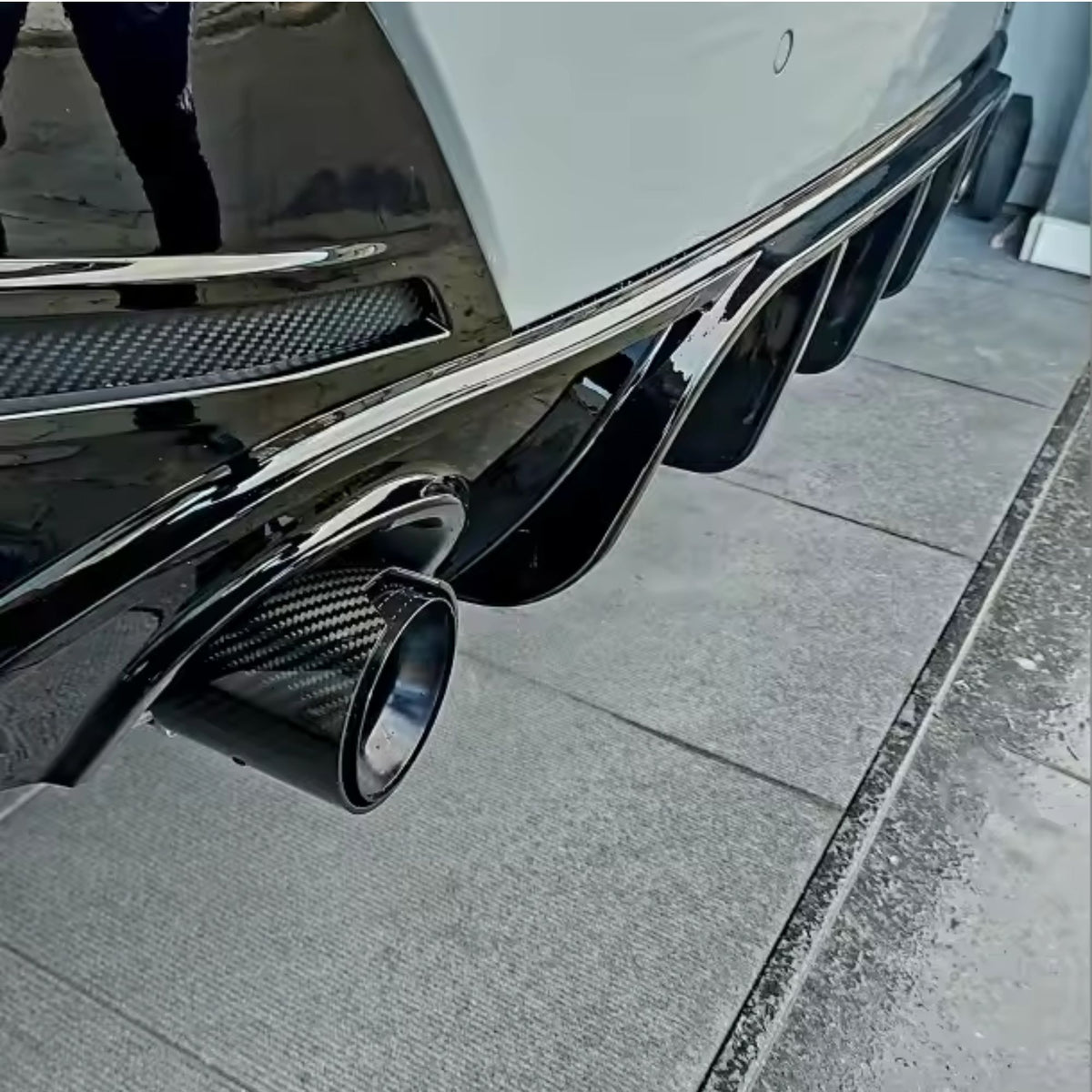 BMW 4 Series G22/G23/G26 | 420D/430i/420i Straight Cut Carbon Exhaust Tips